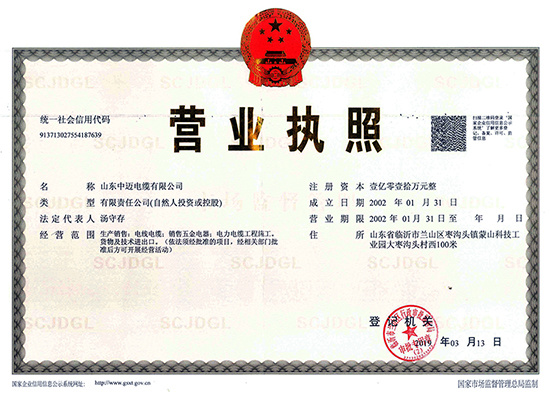 Business license