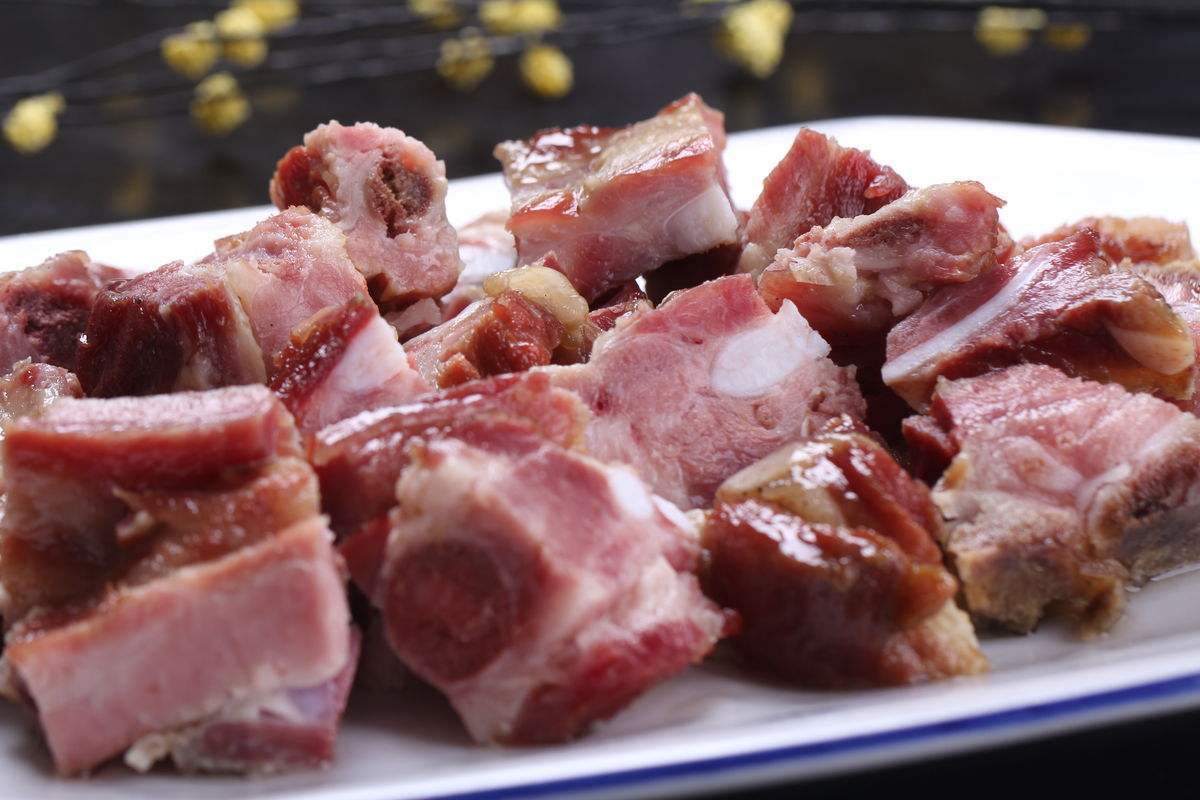 【恩施黑猪】腊排·袋装(500g) 