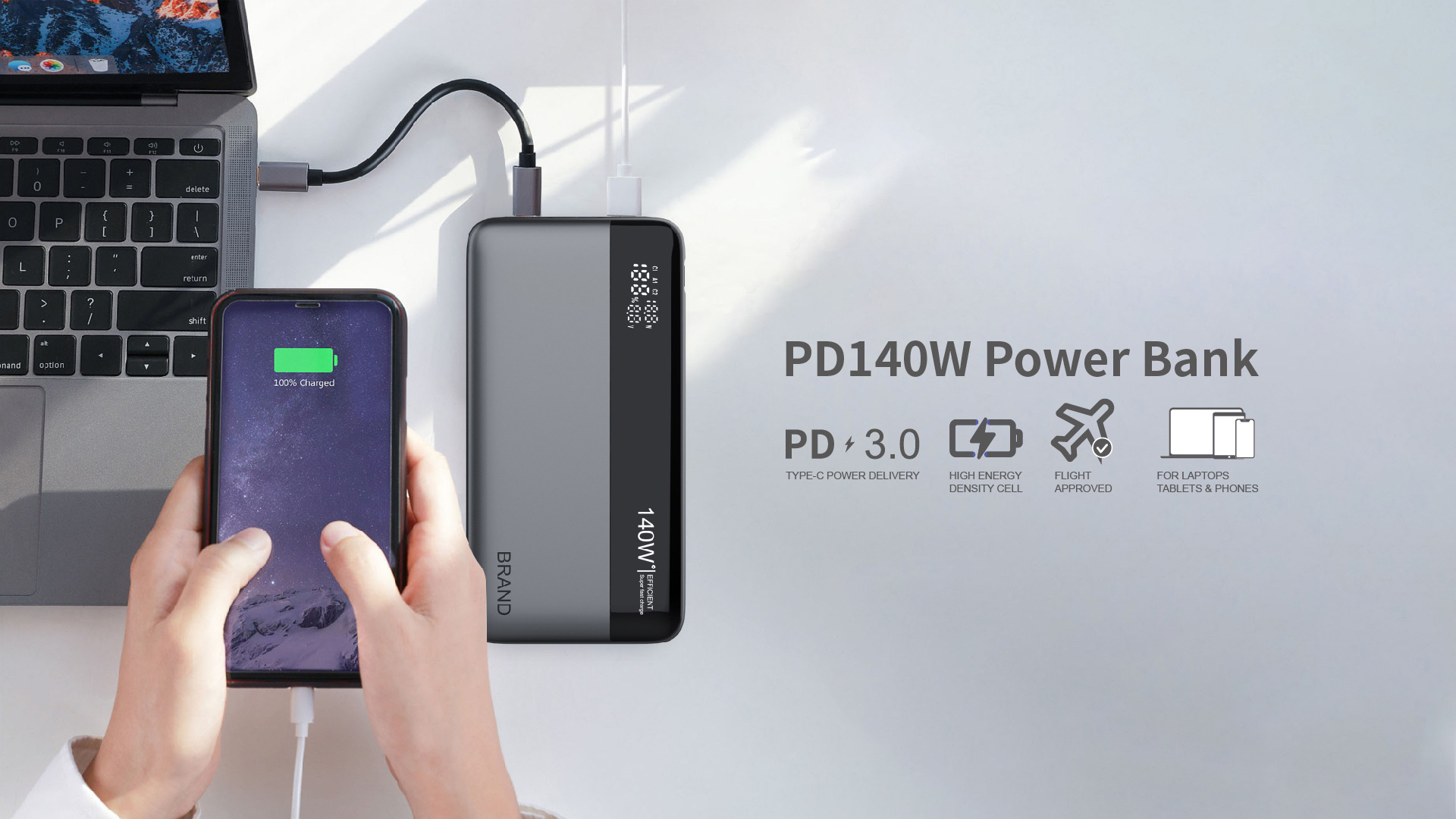 PD 140W mobile power