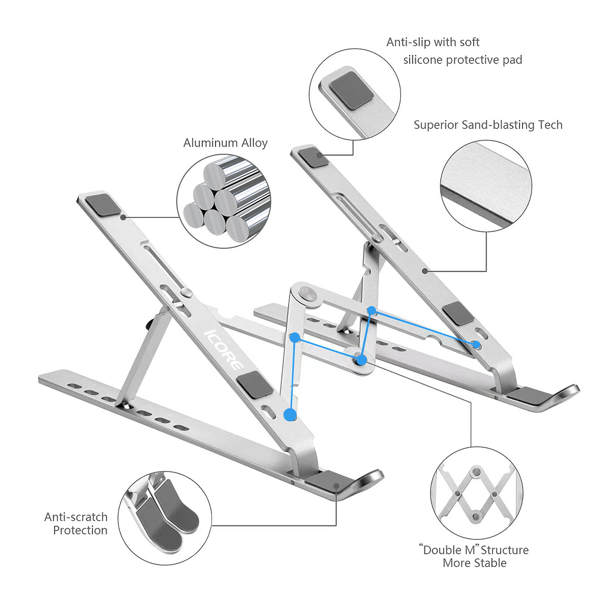 iCore ILS102 Multifunctional Portable Stand