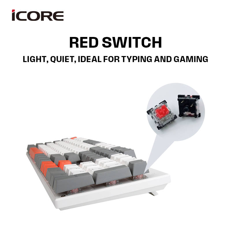 iCORE GK05 MECHANICAL WIRED KEYBOARD