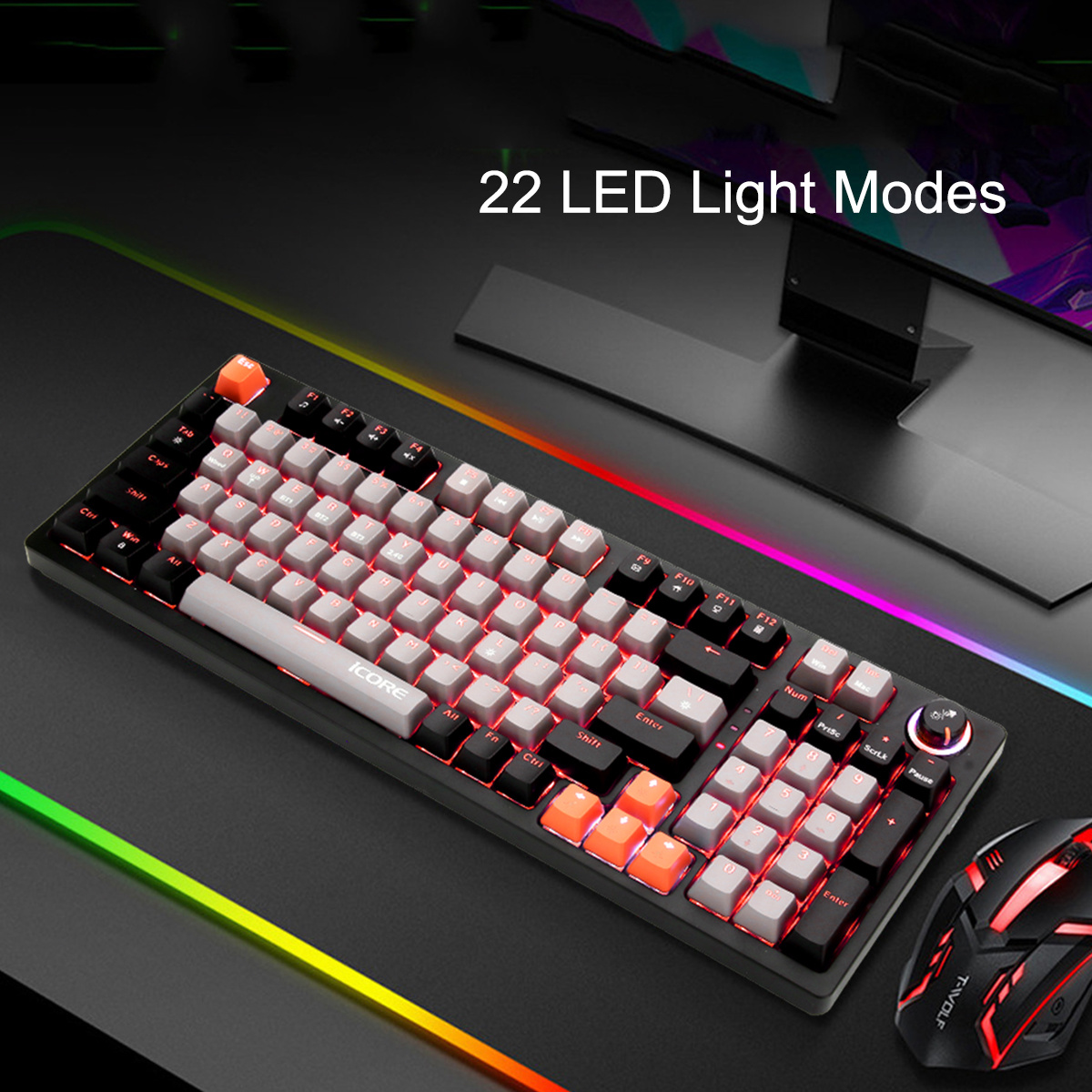 iCORE MECHANICAL WIRELESS KEYBOARD