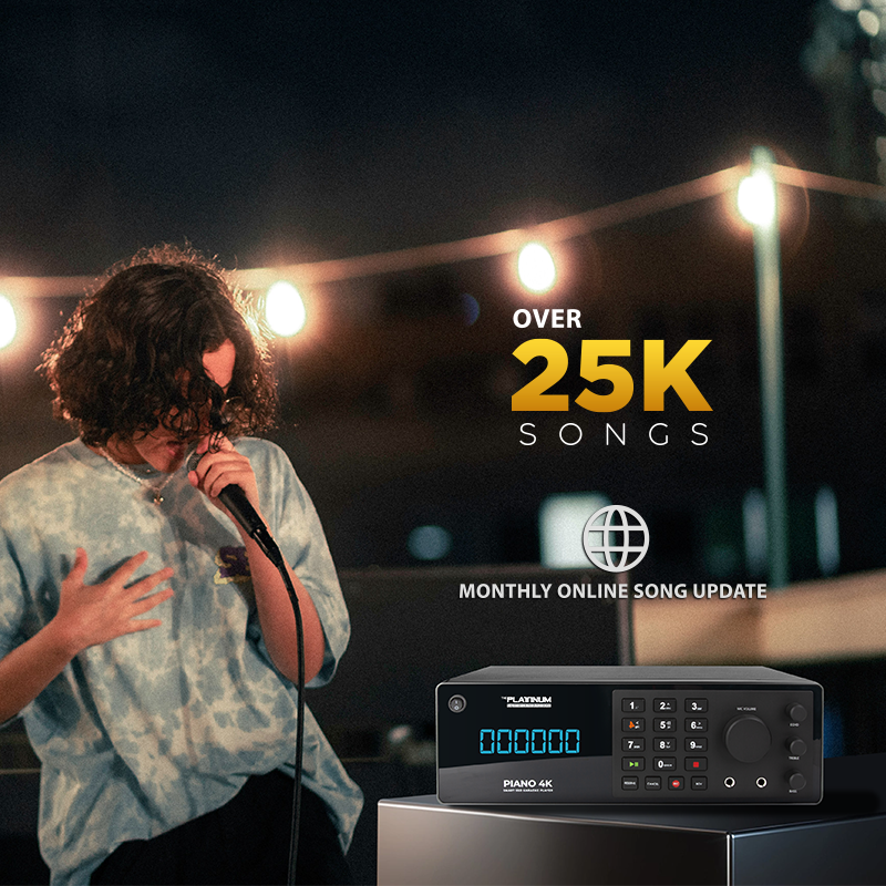 The Platinum PIANO 4K SMART SSD KARAOKE PLAYER