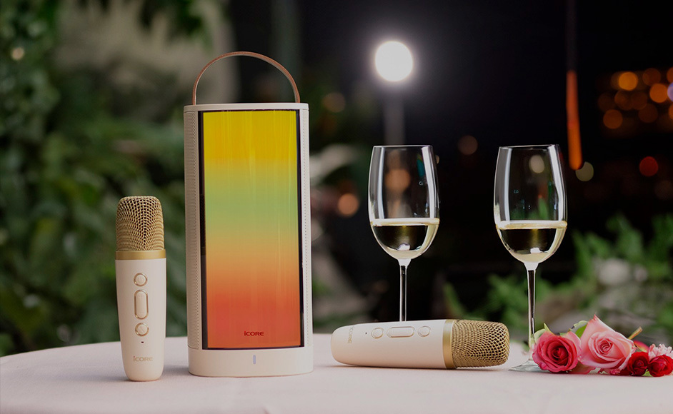 iParty- Karaoke Speaker with Microphones