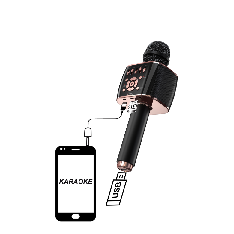 M99 Pro Wireless Karaoke Microphone