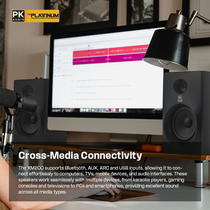 THE PLATINUM XM200 CROSS-MEDIA SPEAKER SERIES