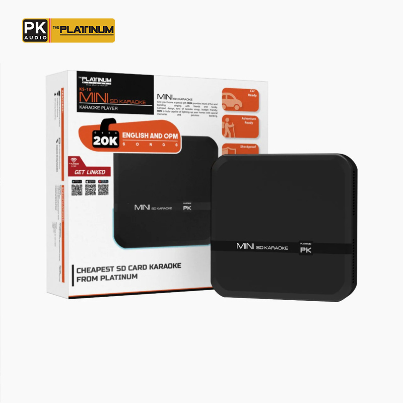The Platinum KS10 Mini SD Karaoke Player
