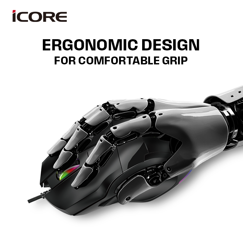 iCORE GM06 9D WIRED GAMING MOUSE