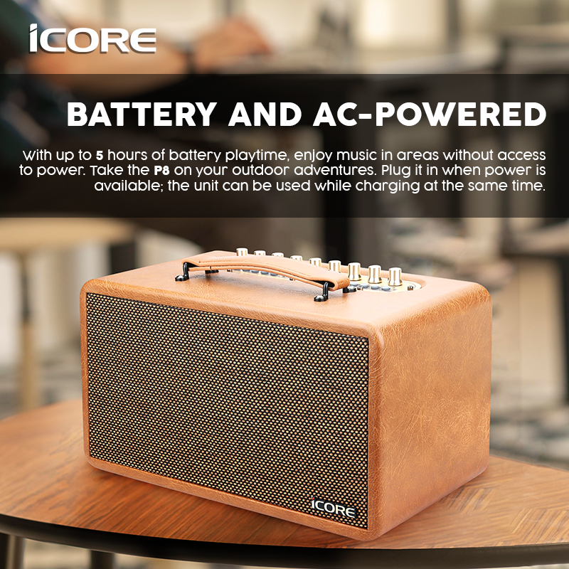iCORE P8 MULTIFUNCTION WIRELESS SPEAKER