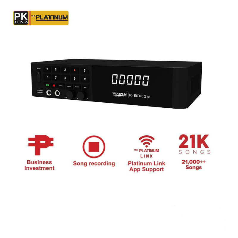 The Platinum K-Box 3 SD Karaoke Player