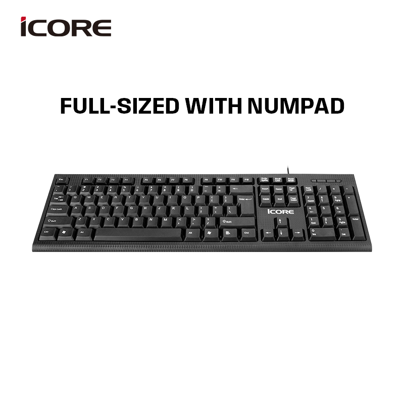 iCORE IK38 WIRED OFFICE KEYBOARD