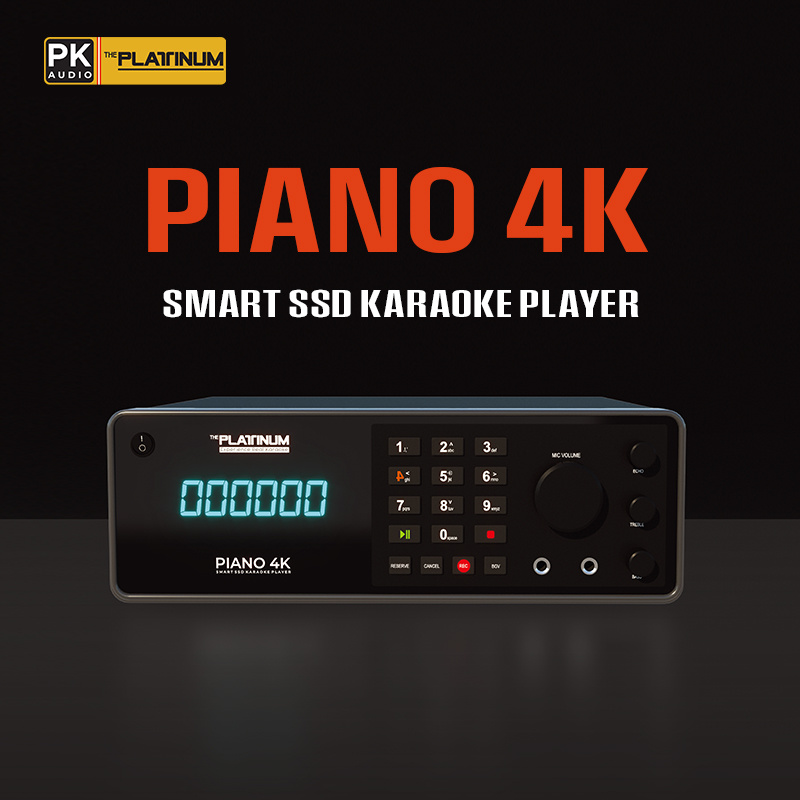 The Platinum PIANO 4K SMART SSD KARAOKE PLAYER