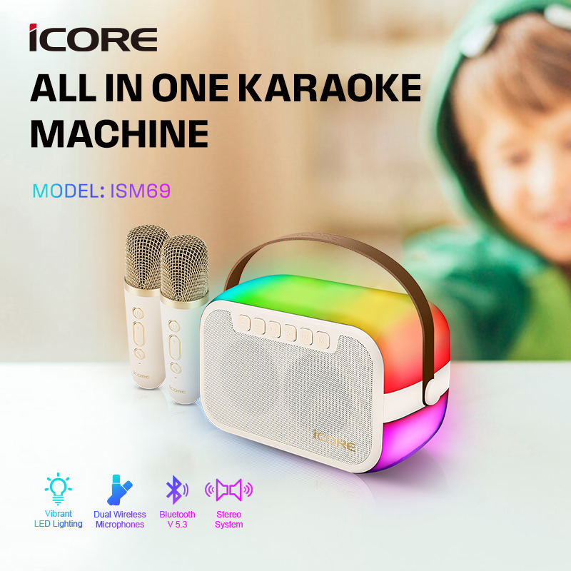 iCORE ISM69 ALL IN ONE KARAOKE MACHINE