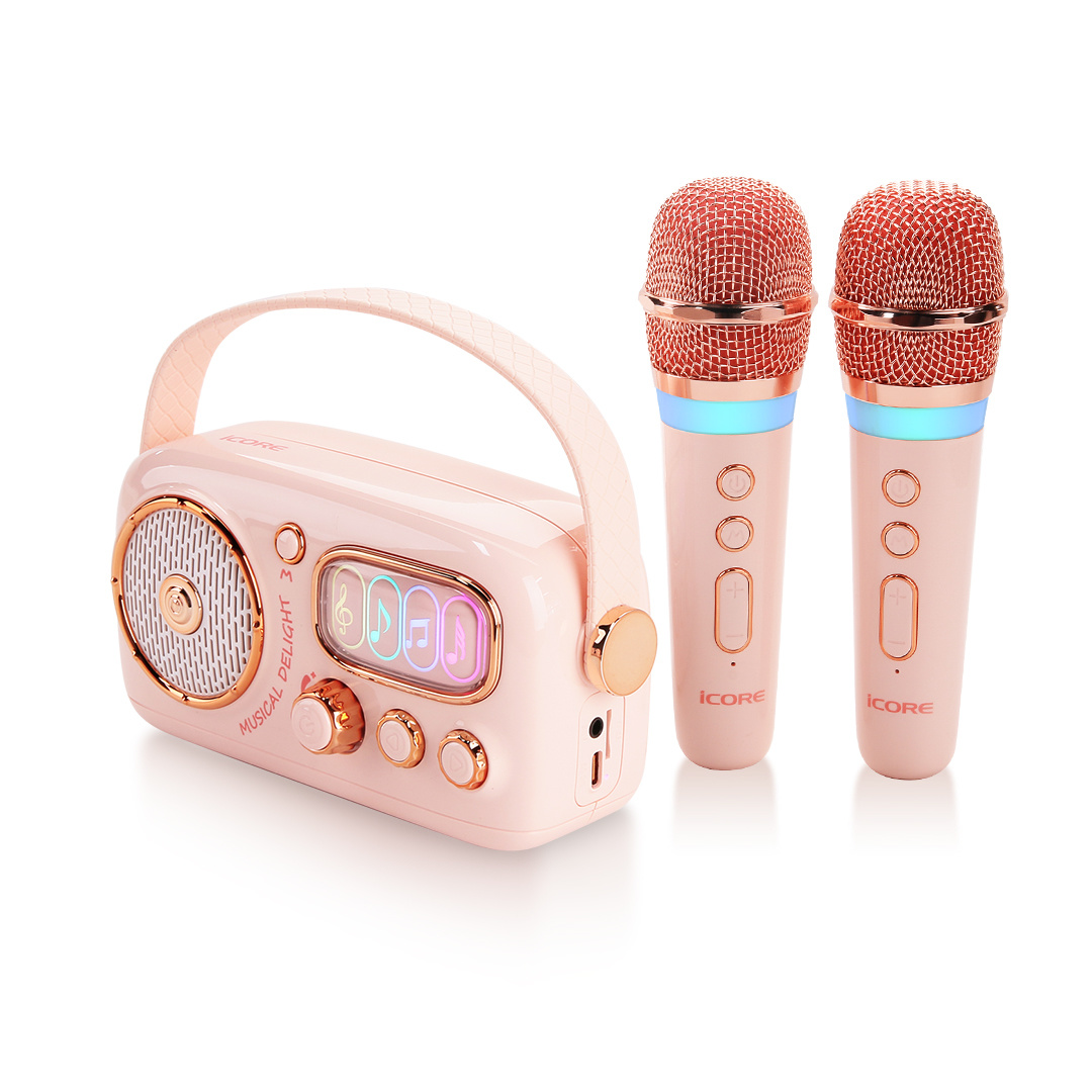 iCORE VSM99 Mini bluetooth speaker and microphone set