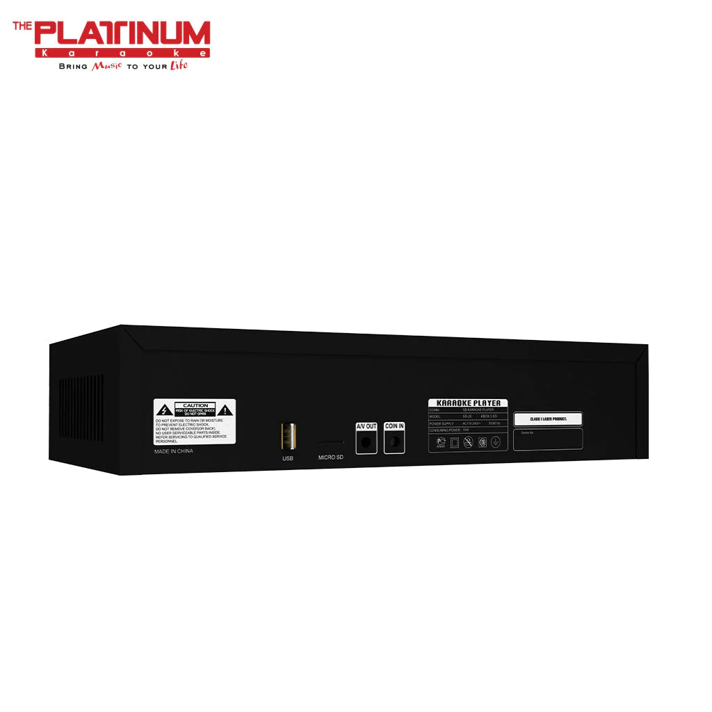 The Platinum K-Box 3 SD Karaoke Player