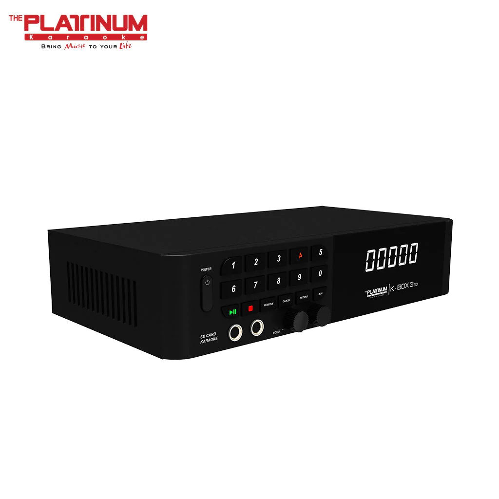 The Platinum K-Box 3 SD Karaoke Player