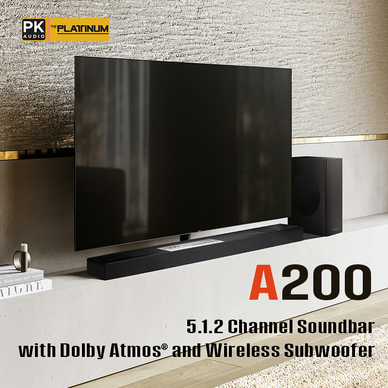 THE PLATINUM A200 5.1.2 CHANNEL SOUNDBAR