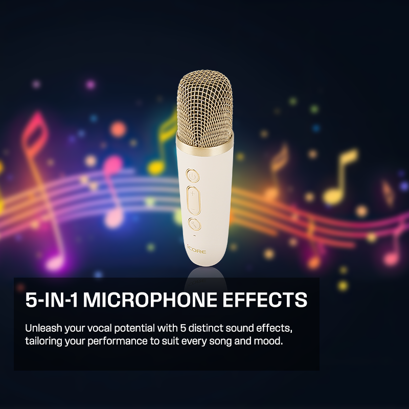 iCORE ISM59 PORTABLE KARAOKE MACHINE