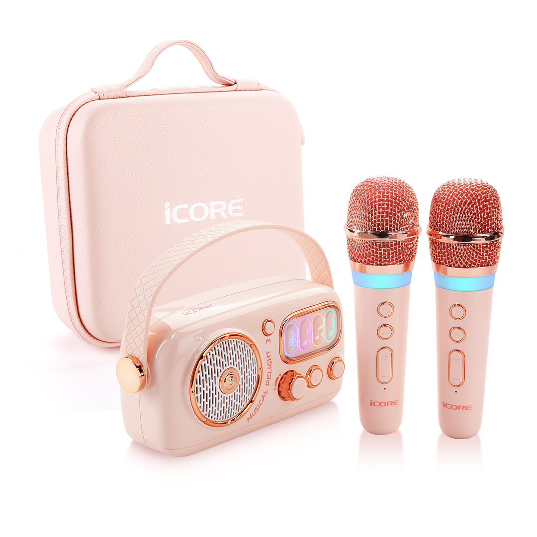 iCORE VSM99 Mini bluetooth speaker and microphone set