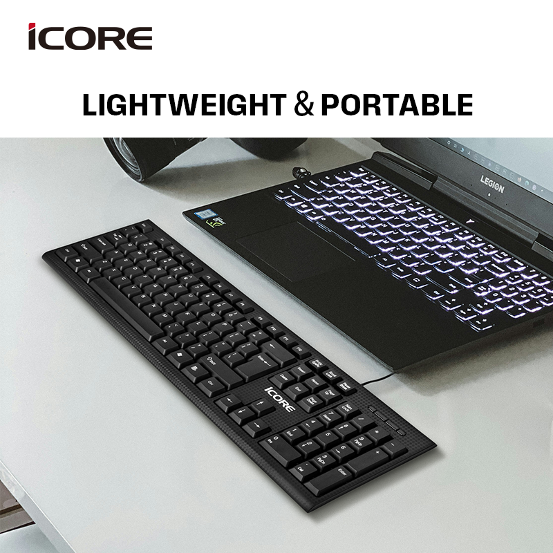 iCORE IK38 WIRED OFFICE KEYBOARD