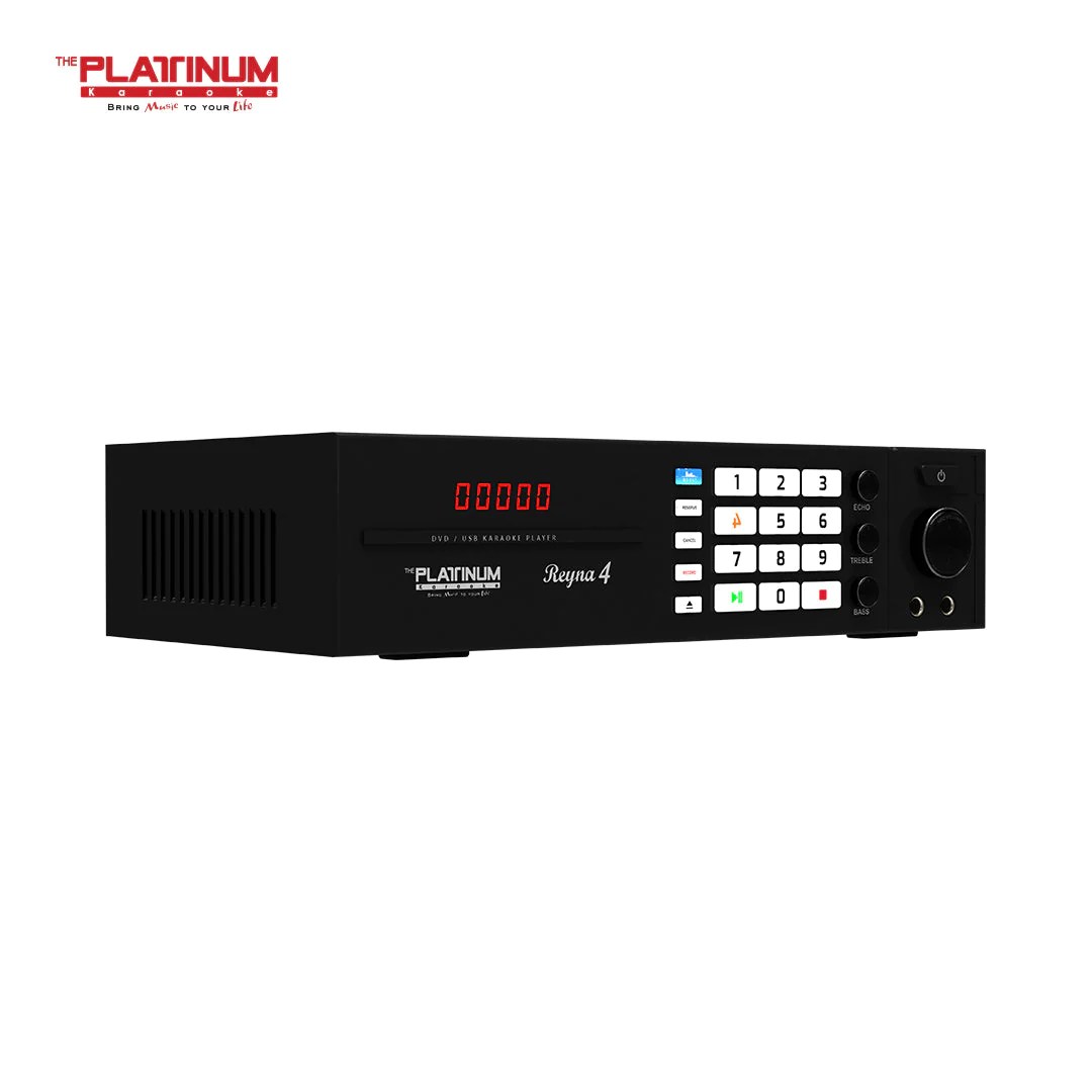 The Platinum Reyna 4 DVD Karaoke Player