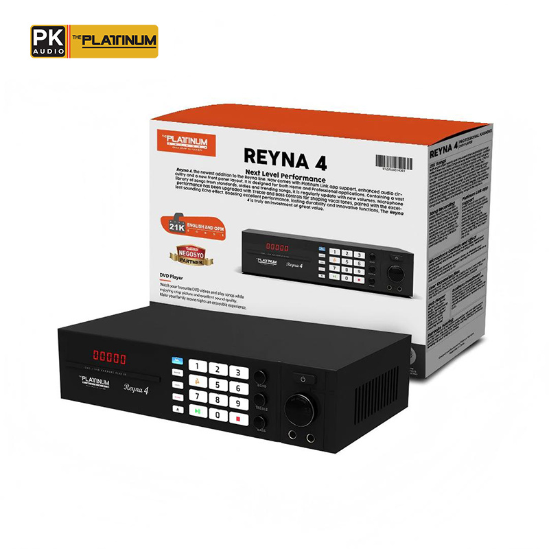 The Platinum Reyna 4 DVD Karaoke Player