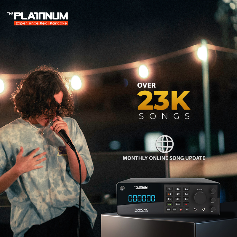 The Platinum PIANO 4K SMART SSD KARAOKE PLAYER