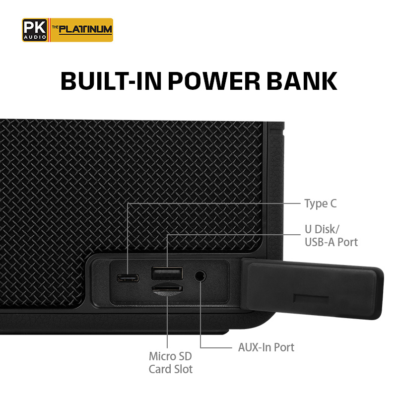 The Platinum Apollo XL Portable Bluetooth Speaker