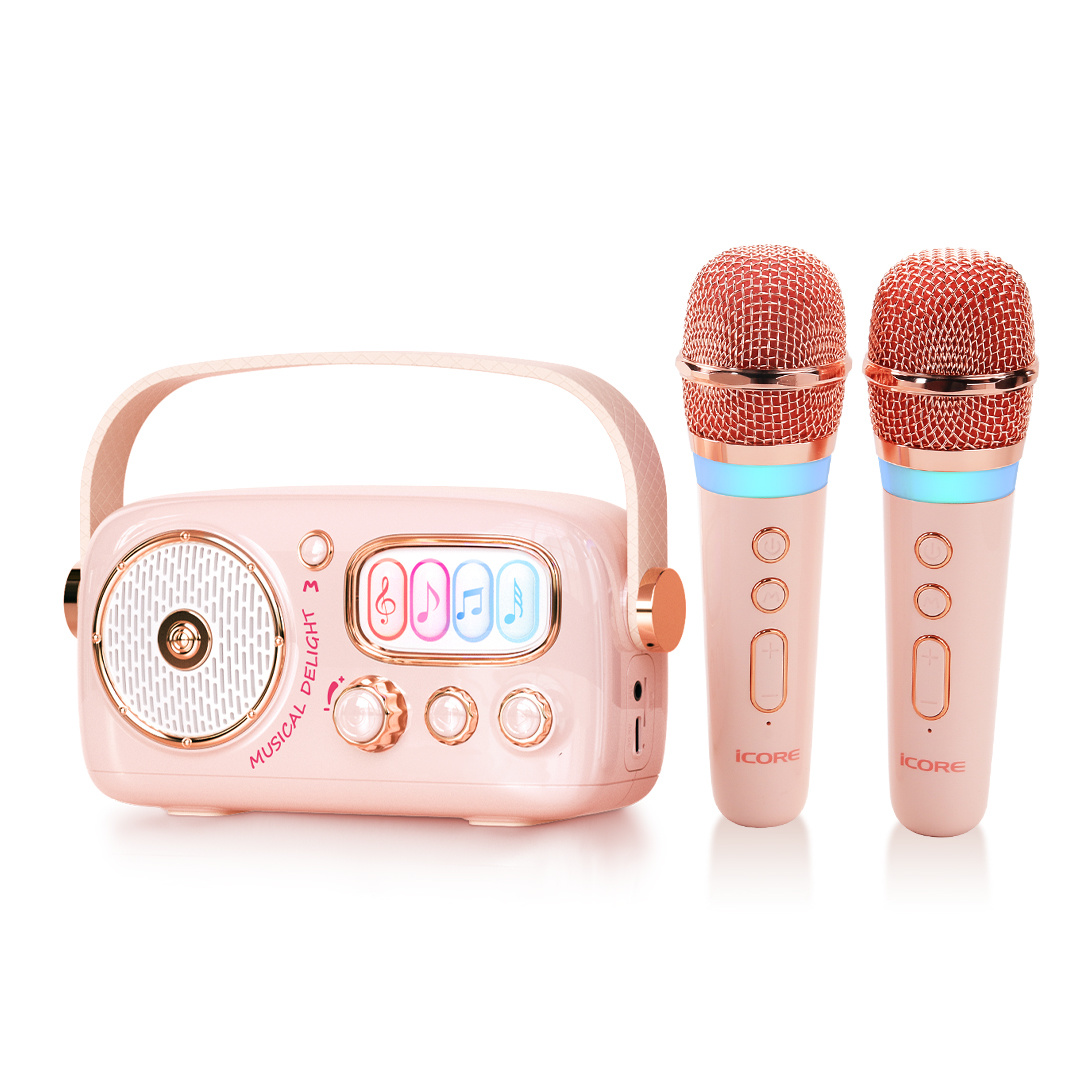 iCORE VSM99 Mini bluetooth speaker and microphone set