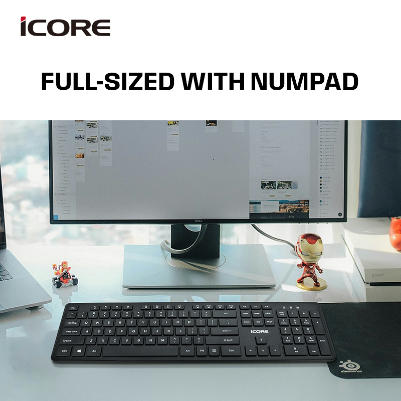 iCORE IK02 WIRELESS KEYBOARD