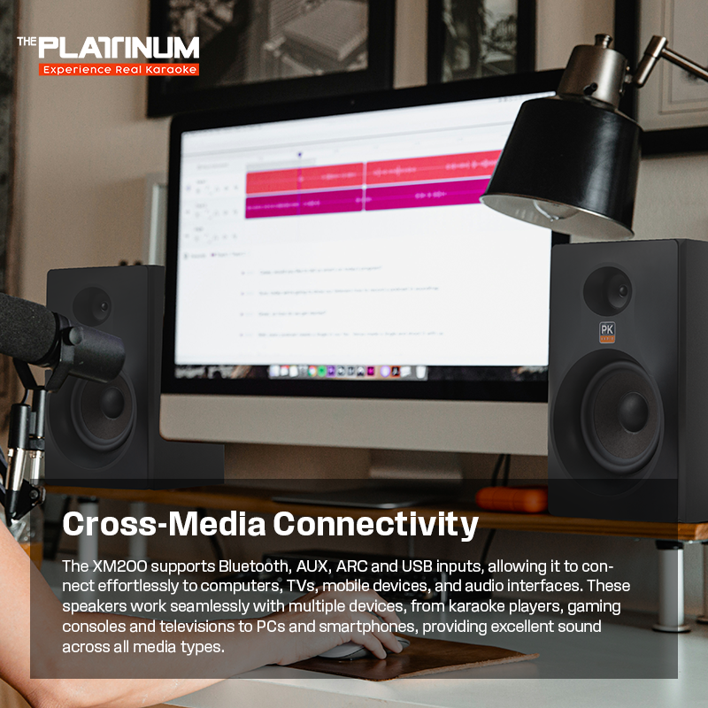 THE PLATINUM XM200 CROSS-MEDIA SPEAKER SERIES