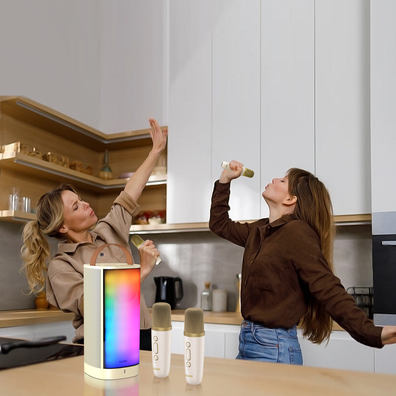 iParty Bluetooth Karaoke Machine