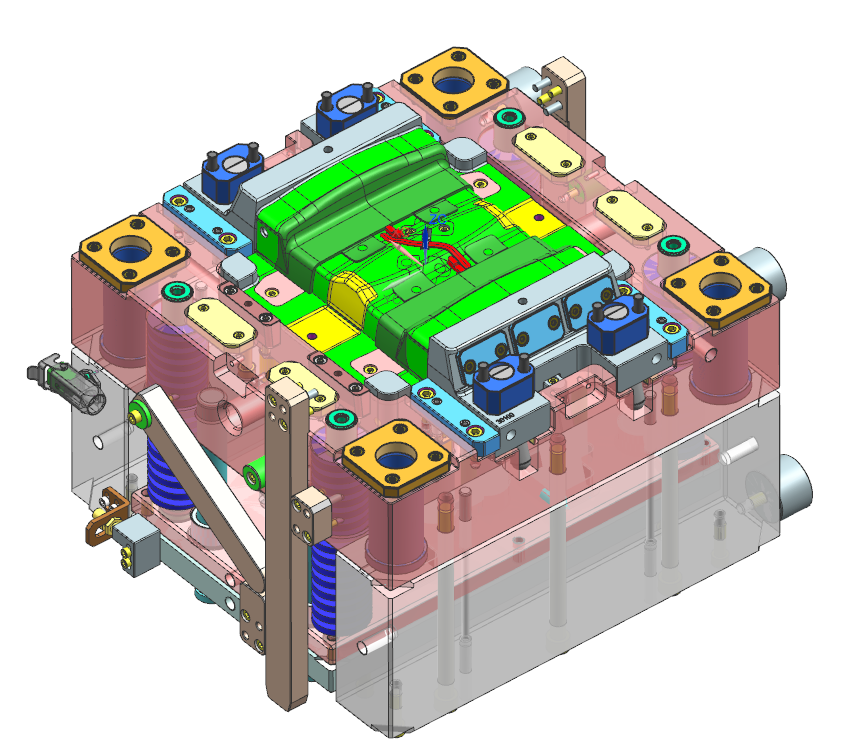 Injection mold design-Parting Surfaces