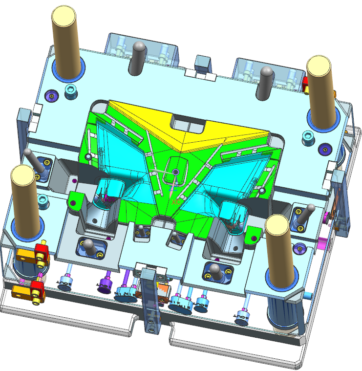 Injection mold design-Parting Surfaces