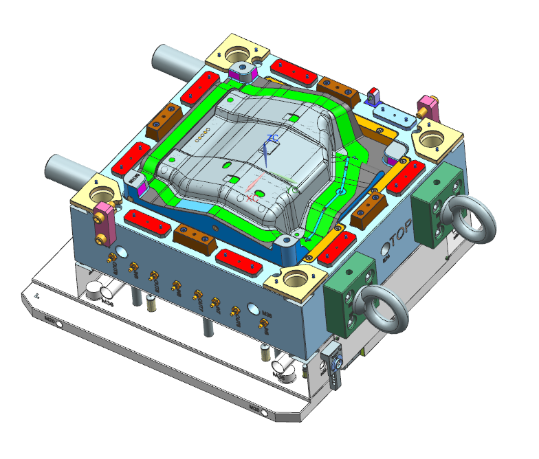 Injection mold design-Parting Surfaces