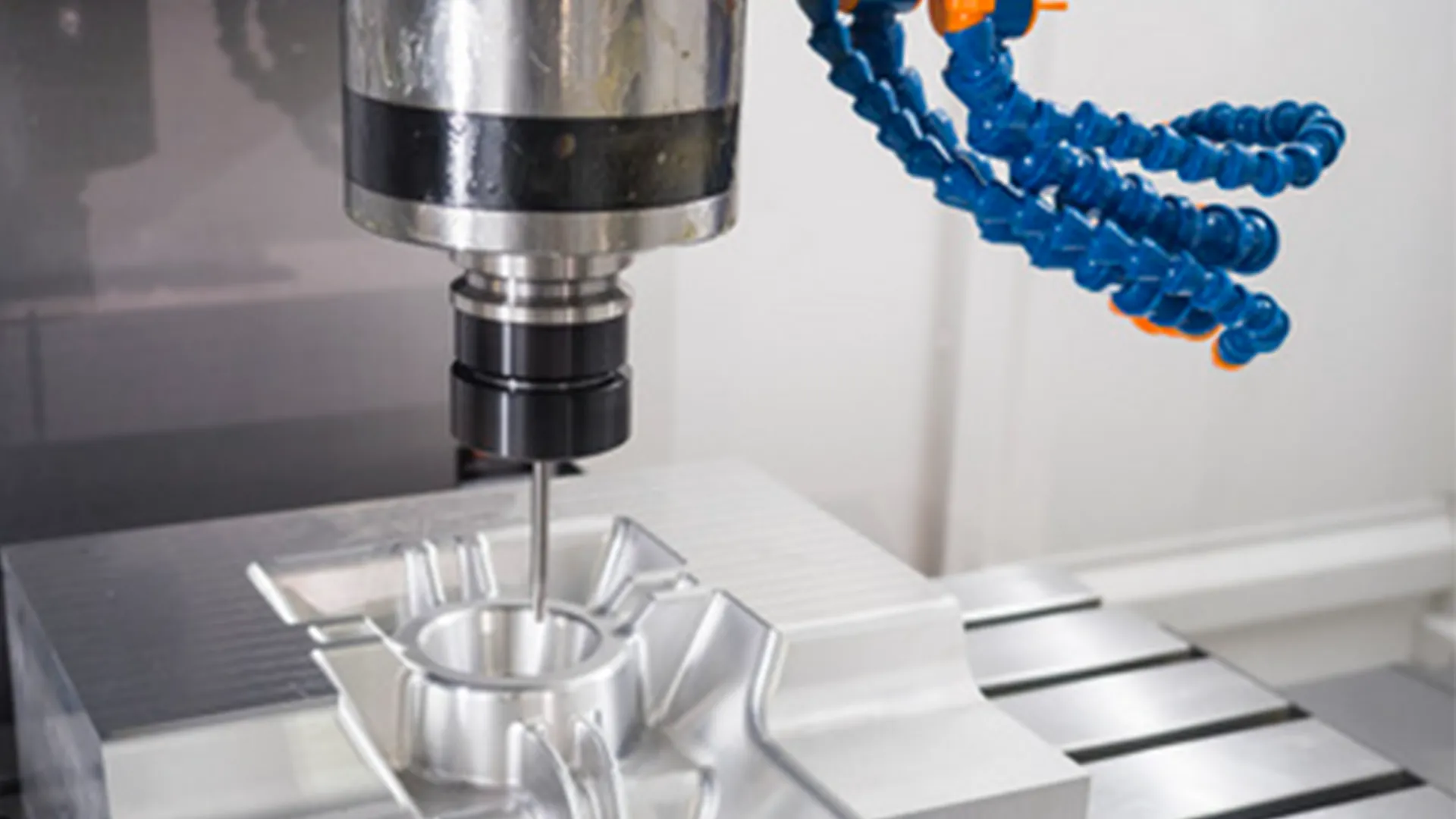 Precision machining process flow