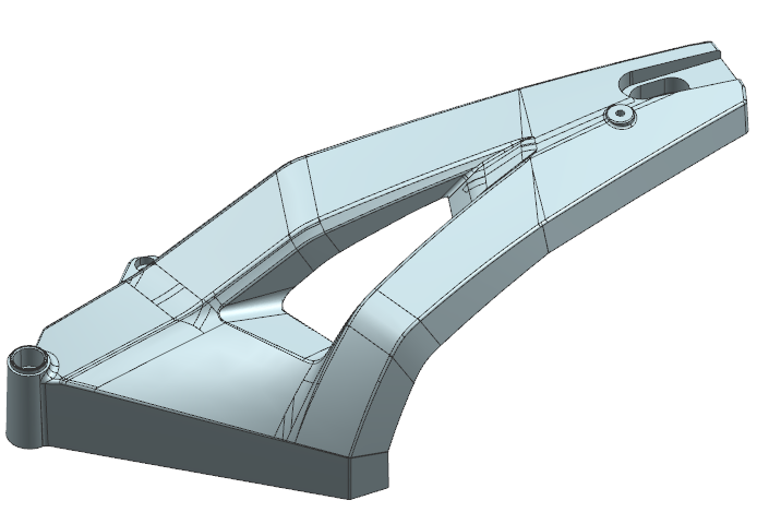 Injection mold structural parts