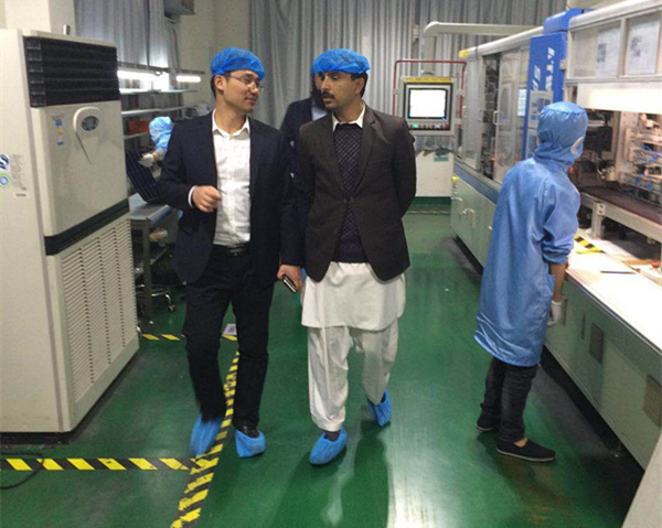 Pakistan Customers Visit Hongde Technology