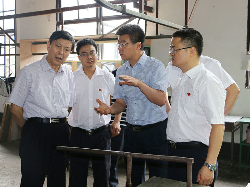 Li Jiping, Chairman of the Supervisory Board of the State-owned Assets Supervision and Administration Commission, and Li Yiling, Secretary of the Party Committee and Chairman of Jihua Group, inspected