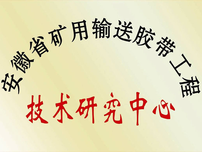 安徽省礦用輸送膠帶工程技術(shù)研究中心