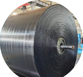 Aramid fabric core conveyor belt