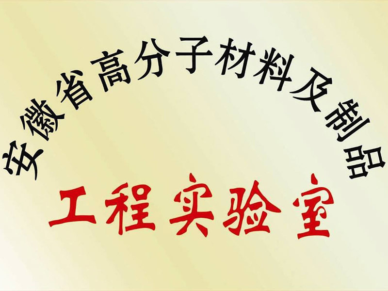 安徽省高分子材料及制品工程实验室