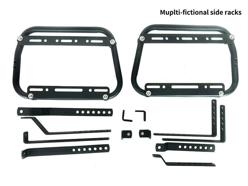 Muplti-fictional side racks