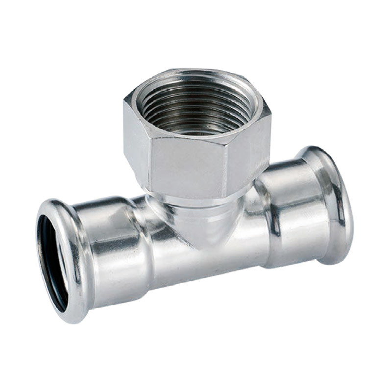 Internal threaded three-way conversion joint