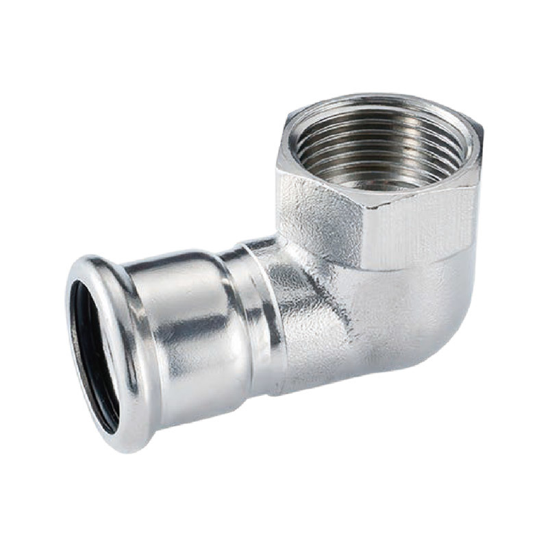 Internal threaded 90° short elbow