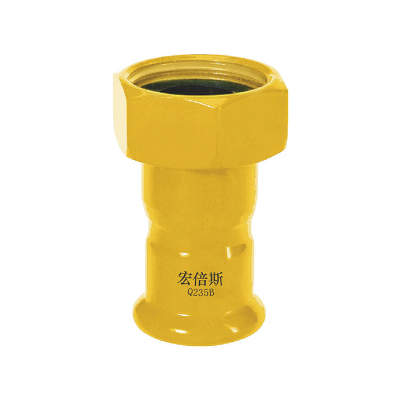 Adaptor union with female thread