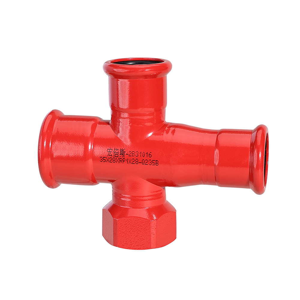 Type B internal thread reducing cross
