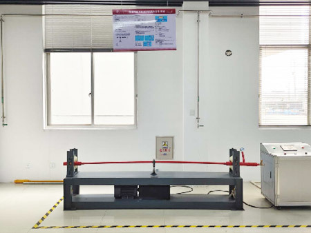 Alternating bending test machine