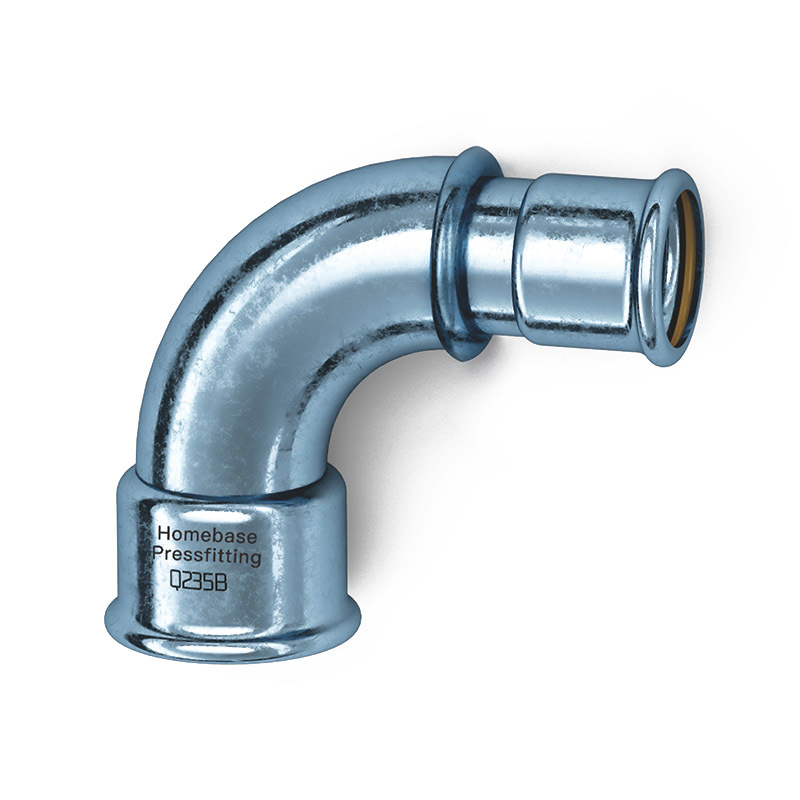 Reducing 90° elbow