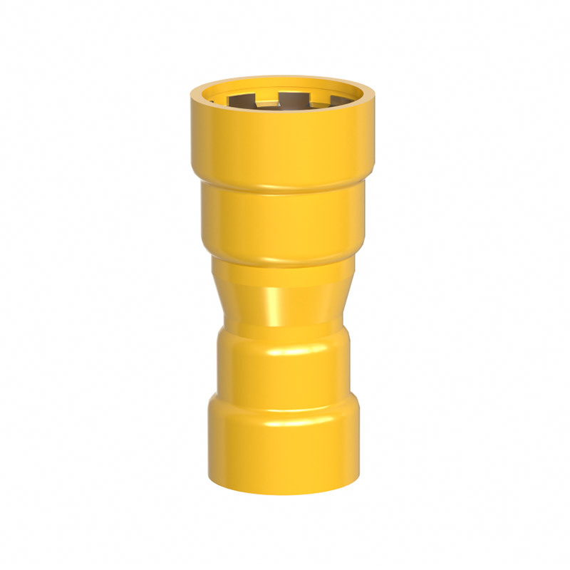 Heavy steel straight coupling reduction